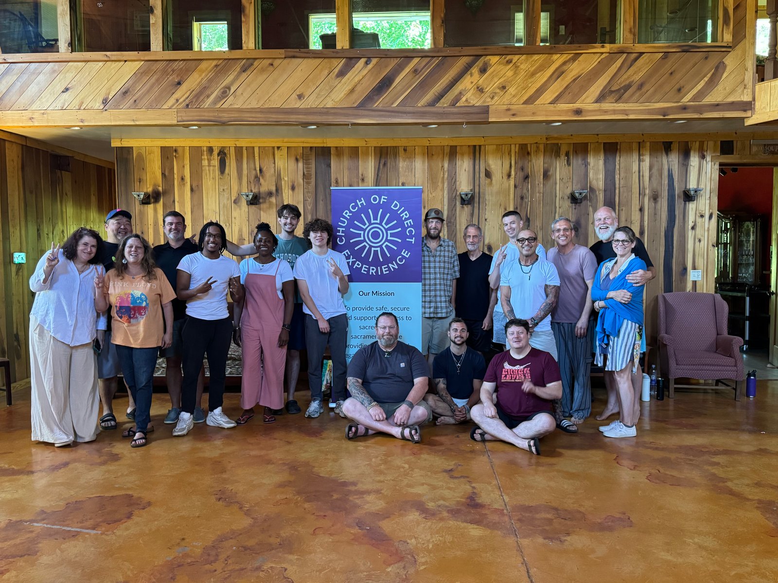 Church of Direct Experience - Sacred plant ceremony, spiritual gathering, religious freedom